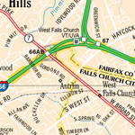 Virginia Atlas & Gazetteer - Washington DC 1 Preview 2