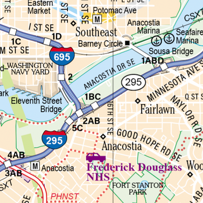 Virginia Atlas & Gazetteer - Washington DC 2 Preview 3