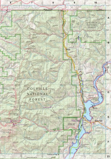 Garmin Washington Atlas & Gazetteer Page 23 digital map
