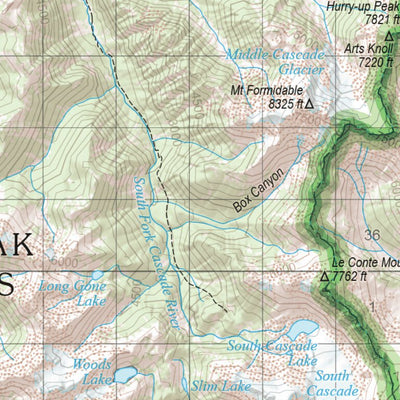 Garmin Washington Atlas & Gazetteer Page 34 digital map