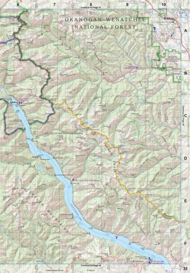 Garmin Washington Atlas & Gazetteer Page 35 digital map
