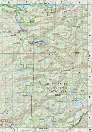 Garmin Washington Atlas & Gazetteer Page 47 digital map