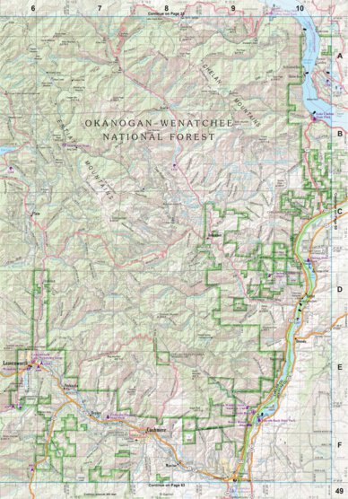 Garmin Washington Atlas & Gazetteer Page 49 digital map