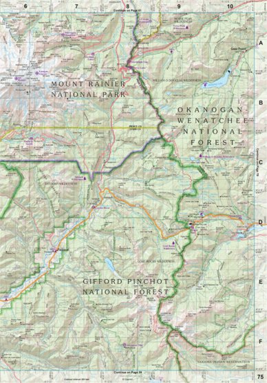 Garmin Washington Atlas & Gazetteer Page 75 digital map