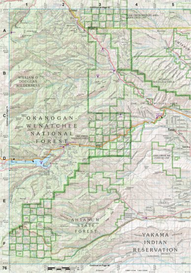Garmin Washington Atlas & Gazetteer Page 76 digital map