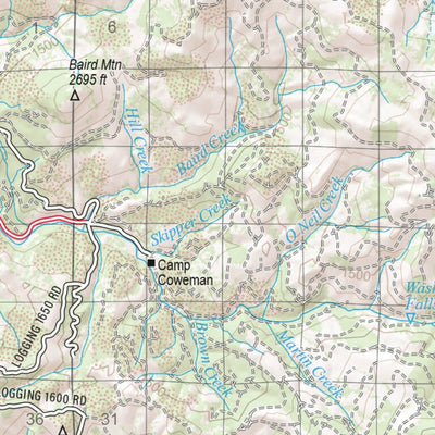 Garmin Washington Atlas & Gazetteer Page 87 digital map