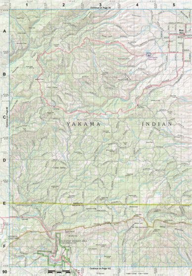 Garmin Washington Atlas & Gazetteer Page 90 digital map