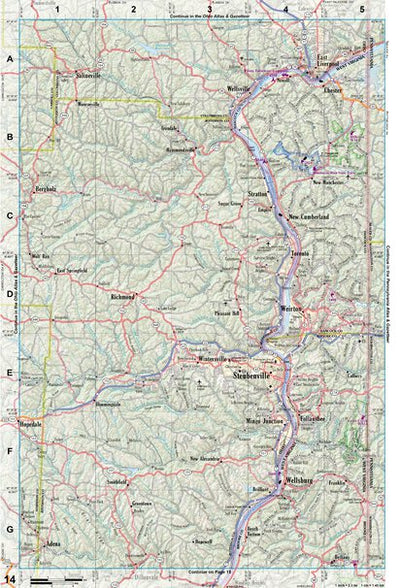 West Virginia Atlas & Gazetteer Page 14 Preview 1