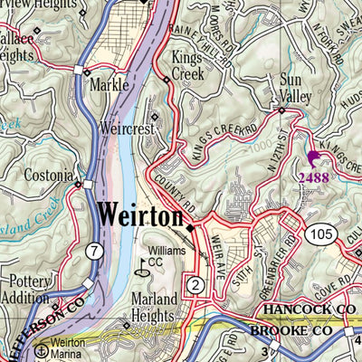 West Virginia Atlas & Gazetteer Page 14 Preview 3