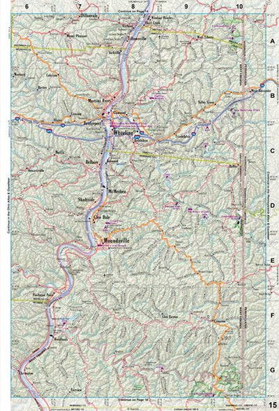 West Virginia Atlas & Gazetteer Page 15 Preview 1