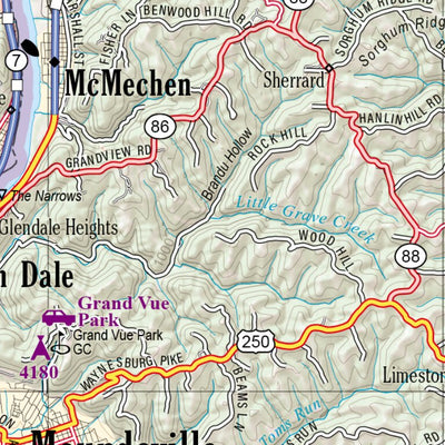 West Virginia Atlas & Gazetteer Page 15 Preview 2