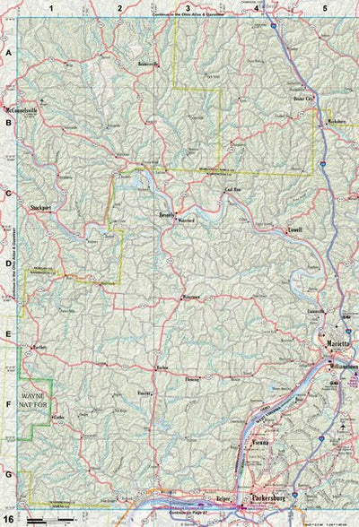 West Virginia Atlas & Gazetteer Page 16 Preview 1