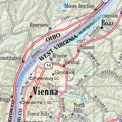 West Virginia Atlas & Gazetteer Page 16 Preview 3