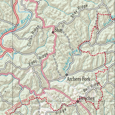 West Virginia Atlas & Gazetteer Page 17 Preview 2