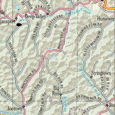 West Virginia Atlas & Gazetteer Page 19 Preview 2