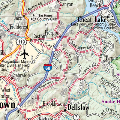 West Virginia Atlas & Gazetteer Page 20 Preview 3