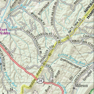 West Virginia Atlas & Gazetteer Page 23 Preview 2