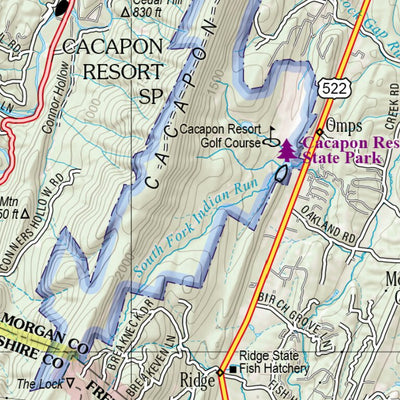 West Virginia Atlas & Gazetteer Page 24 Preview 2