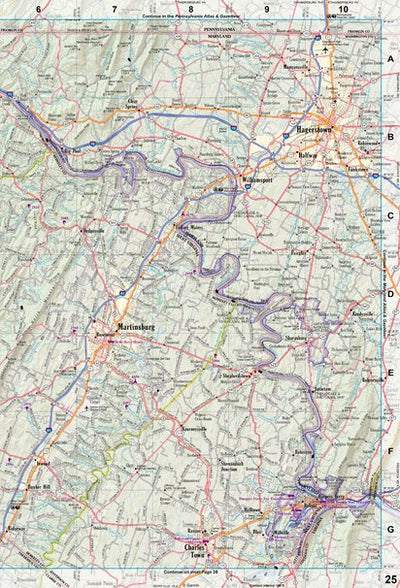 West Virginia Atlas & Gazetteer Page 25 Preview 1