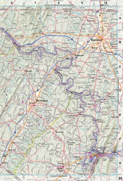 West Virginia Atlas & Gazetteer Page 25 Preview 1