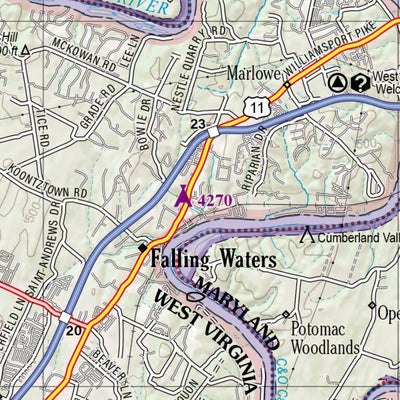West Virginia Atlas & Gazetteer Page 25 Preview 3