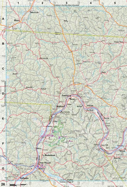 West Virginia Atlas & Gazetteer Page 26 Preview 1