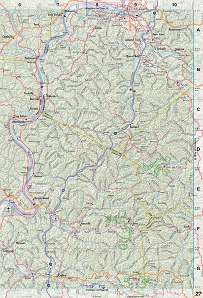 West Virginia Atlas & Gazetteer Page 27 Preview 1