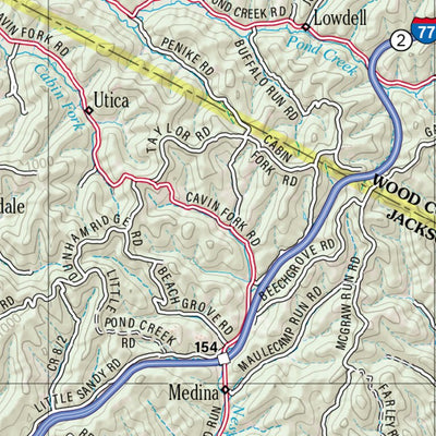 West Virginia Atlas & Gazetteer Page 27 Preview 2