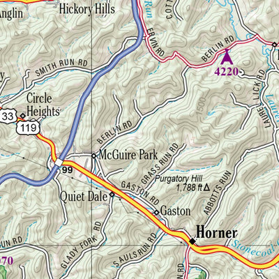 West Virginia Atlas & Gazetteer Page 30 Preview 2