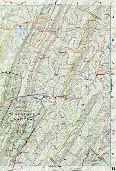 West Virginia Atlas & Gazetteer Page 33 Preview 1