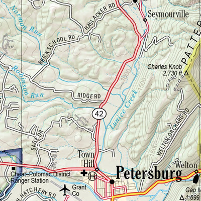 West Virginia Atlas & Gazetteer Page 33 Preview 2