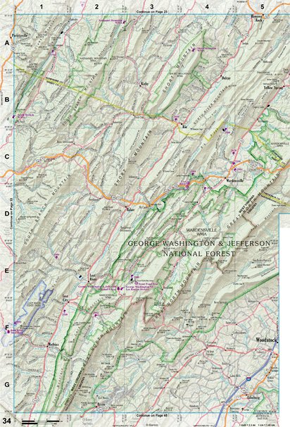 West Virginia Atlas & Gazetteer Page 34 Preview 1