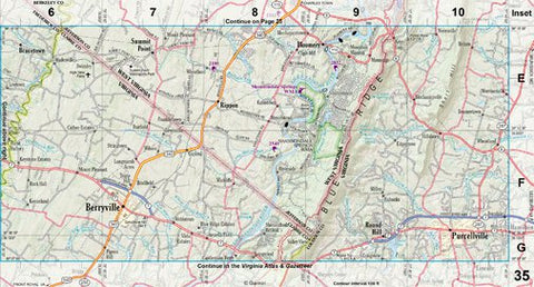West Virginia Atlas & Gazetteer Page 35 inset Preview 1