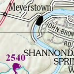 West Virginia Atlas & Gazetteer Page 35 inset Preview 2