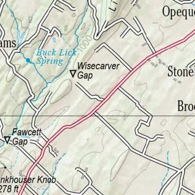 West Virginia Atlas & Gazetteer Page 35 Preview 2