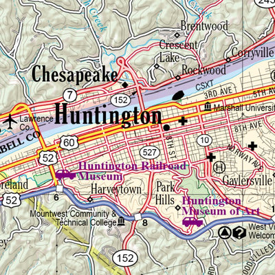 West Virginia Atlas & Gazetteer Page 36 Preview 3