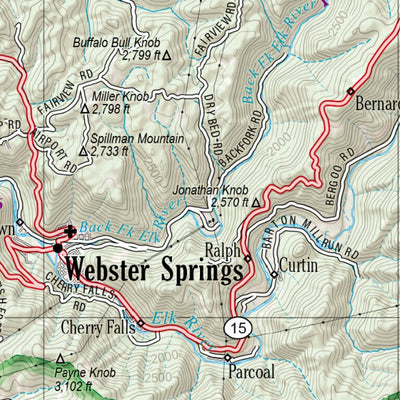 West Virginia Atlas & Gazetteer Page 41 Preview 3