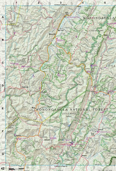 West Virginia Atlas & Gazetteer Page 42 Preview 1