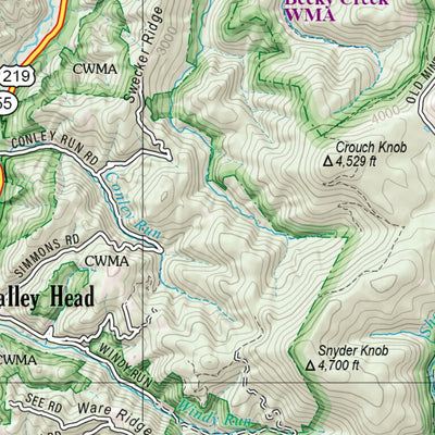 West Virginia Atlas & Gazetteer Page 42 Preview 2