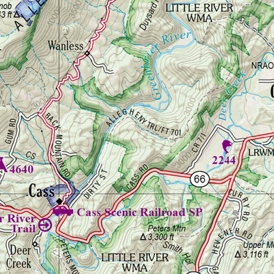 West Virginia Atlas & Gazetteer Page 42 Preview 3