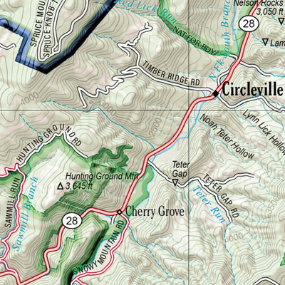 West Virginia Atlas & Gazetteer Page 43 Preview 3