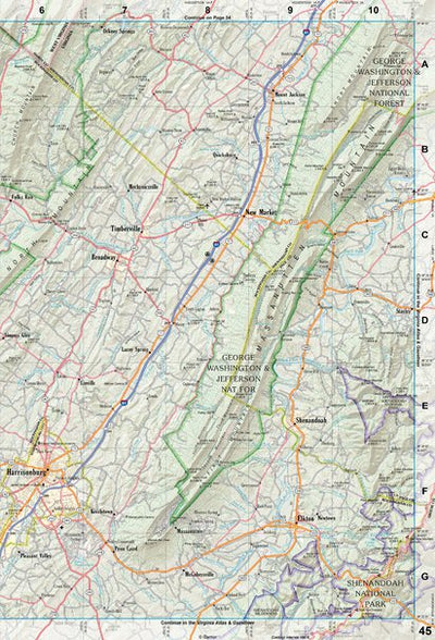 West Virginia Atlas & Gazetteer Page 45 Preview 1