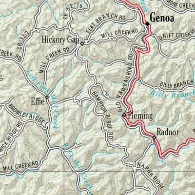 West Virginia Atlas & Gazetteer Page 46 Preview 2