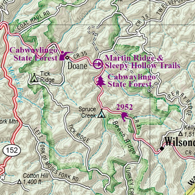 West Virginia Atlas & Gazetteer Page 46 Preview 3