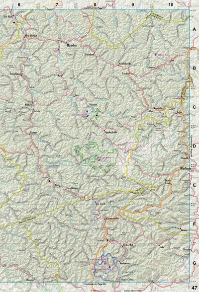 West Virginia Atlas & Gazetteer Page 47 Preview 1