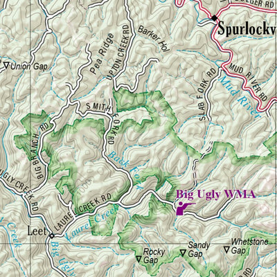 West Virginia Atlas & Gazetteer Page 47 Preview 2
