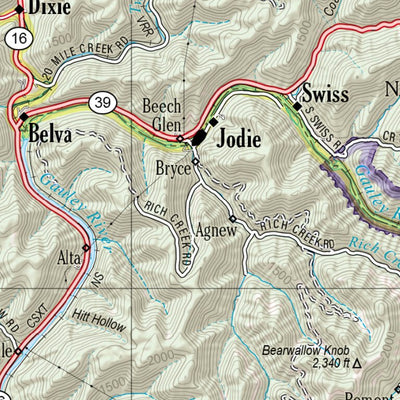 West Virginia Atlas & Gazetteer Page 49 Preview 3