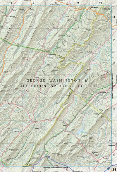 West Virginia Atlas & Gazetteer Page 53 Preview 1