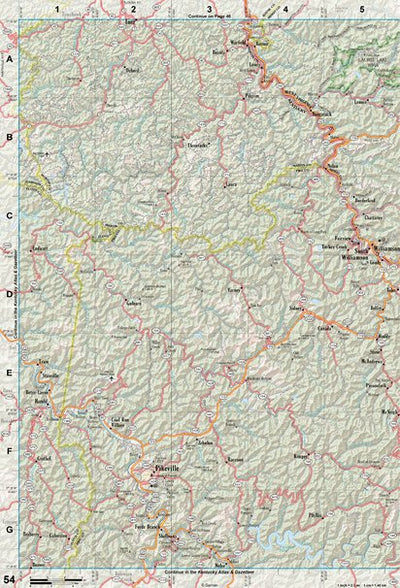 West Virginia Atlas & Gazetteer Page 54 Preview 1
