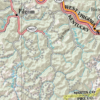 West Virginia Atlas & Gazetteer Page 54 Preview 3